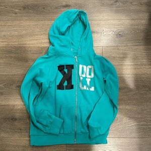 ***6 for $20*** Aqua KDoll Kardashian Kollection hoodie